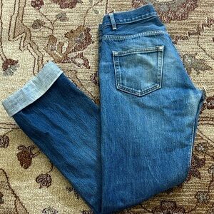 A.P.C. Japanese Selvage Denim Jeans Size 28 APC  Rescue Button Fly